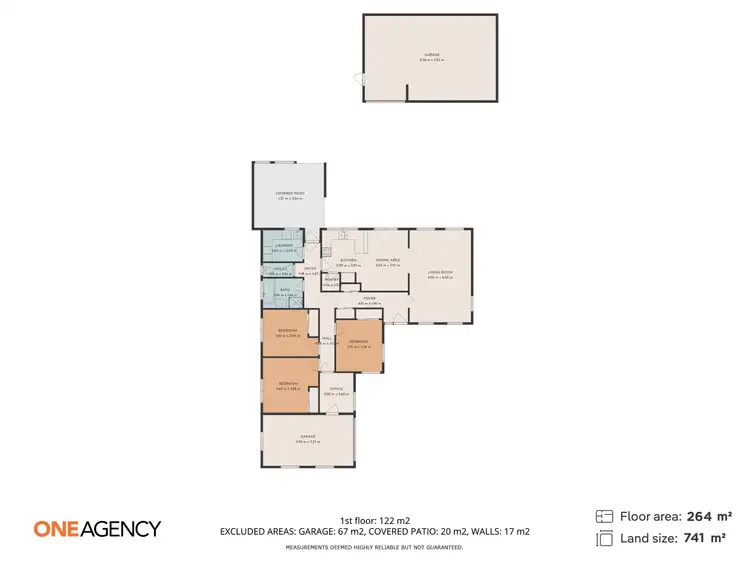 Floorplan of Homely house listing, 6 Boland Avenue, Downlands TAS 7320