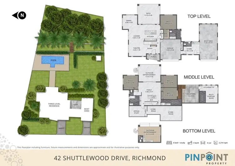 Floorplan of Homely house listing, 42 Shuttlewood Dr, Richmond QLD 4740