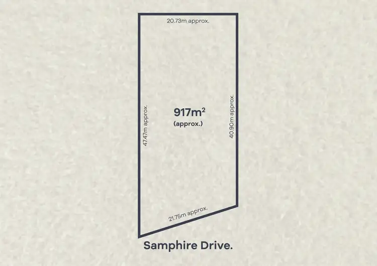 Floorplan of Homely land listing, 79 Samphire Drive, Connewarre VIC 3227