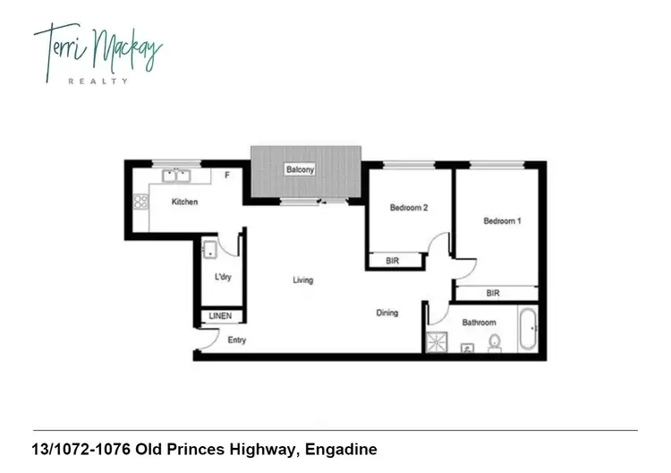 Floorplan of Homely apartment listing, 13/1072 Old Princes Highway, Engadine NSW 2233