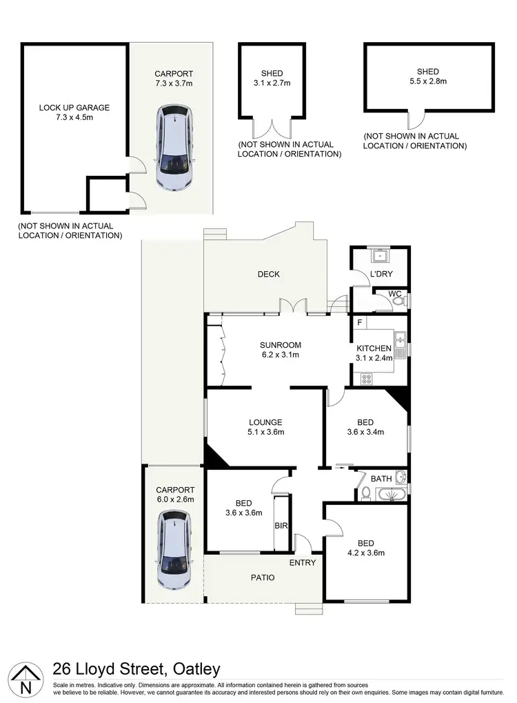 Floorplan of Homely house listing, 26 Lloyd Street, Oatley NSW 2223