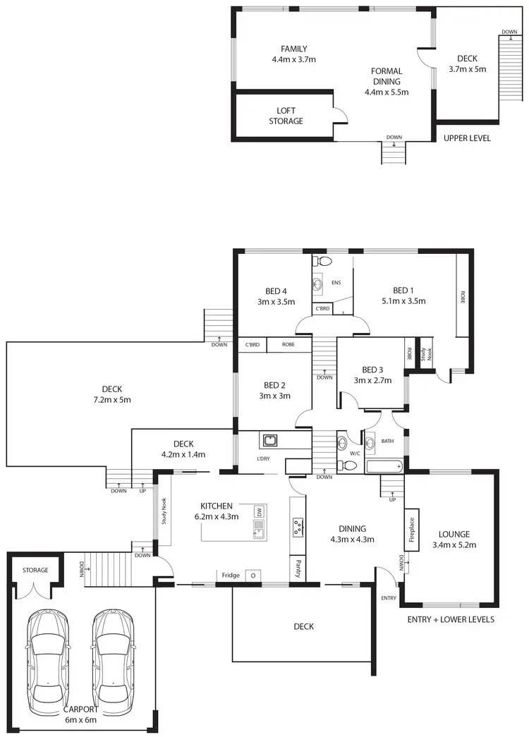 Floorplan of Homely house listing, 28 Harbison Crescent, Wanniassa ACT 2903
