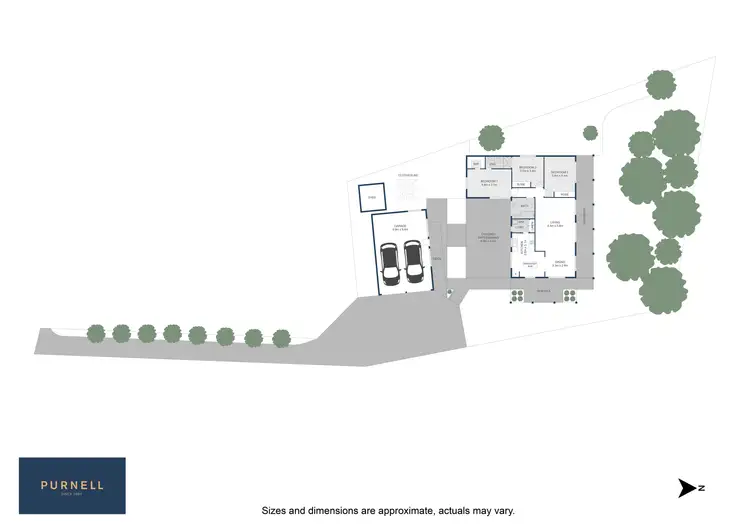 Floorplan of Homely house listing, 34 Helen Mayo Crescent, Bonython ACT 2905