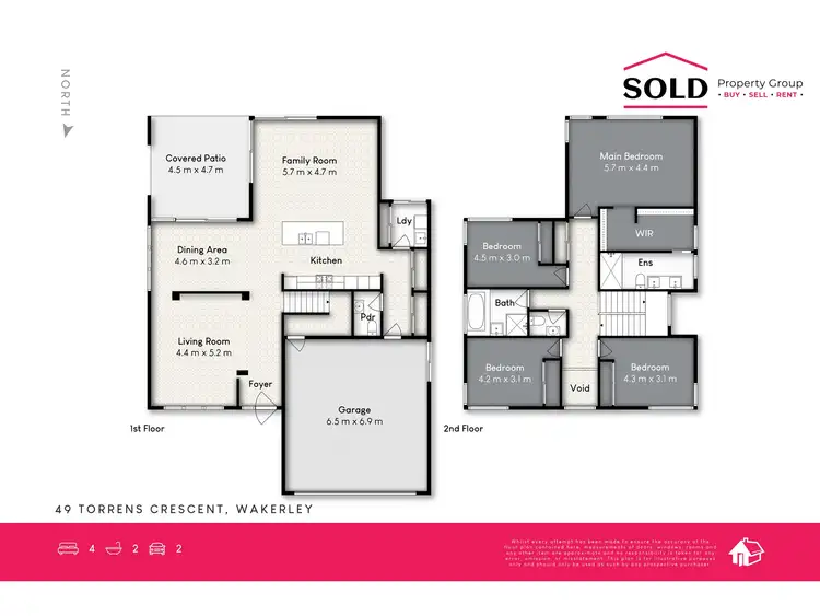 Floorplan of Homely house listing, 49 Torrens Crescent, Wakerley QLD 4154
