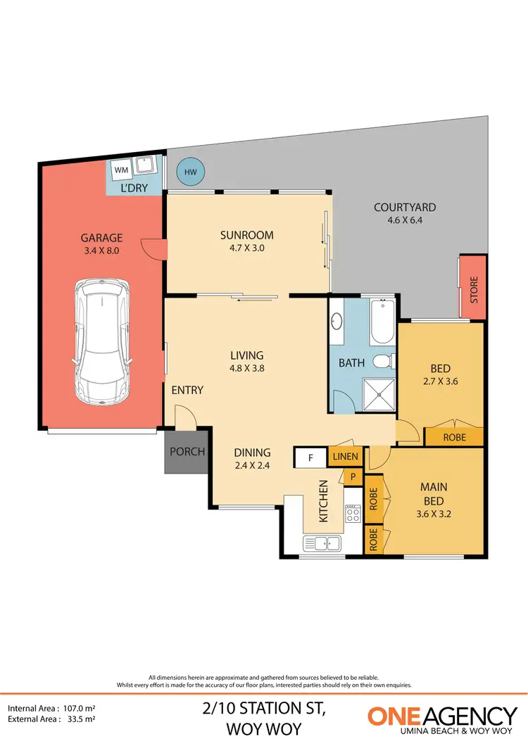 Floorplan of Homely villa listing, 2/10 Station Street, Woy Woy NSW 2256