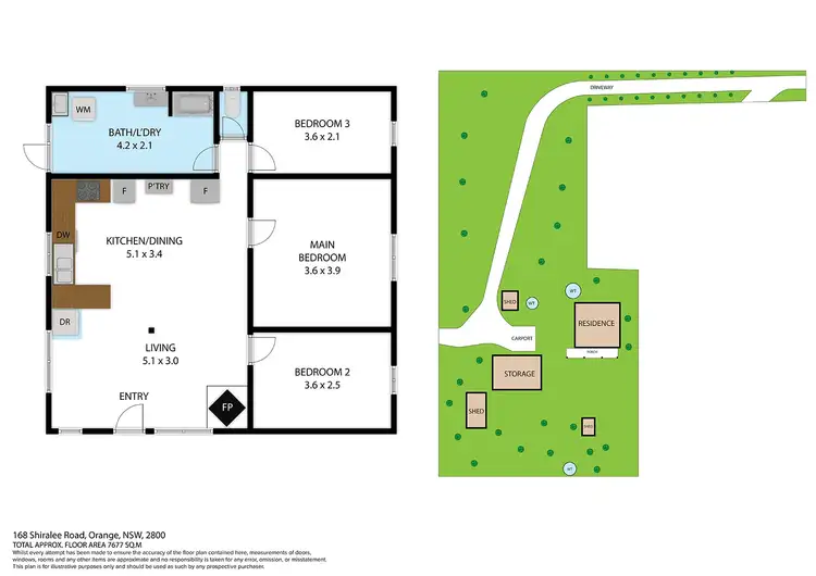 Floorplan of Homely rural property listing, Lot 7 168 Shiralee Road, Orange NSW 2800