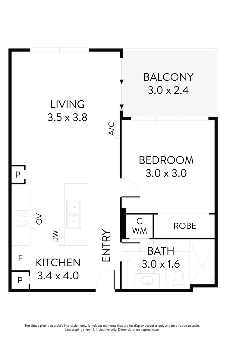 Floorplan of Homely apartment listing, 209b/150 Keilor Road, Essendon North VIC 3041