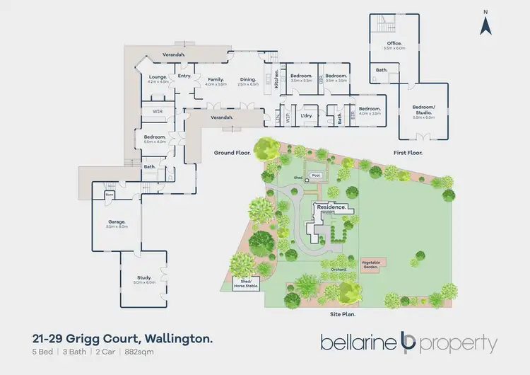 Floorplan of Homely house listing, 21-29 Grigg Court, Wallington VIC 3222
