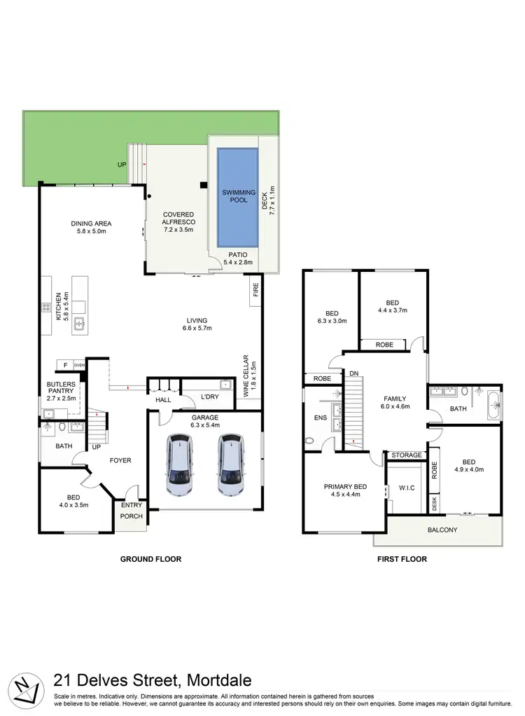 Floorplan of Homely house listing, 21 Delves Street, Mortdale NSW 2223