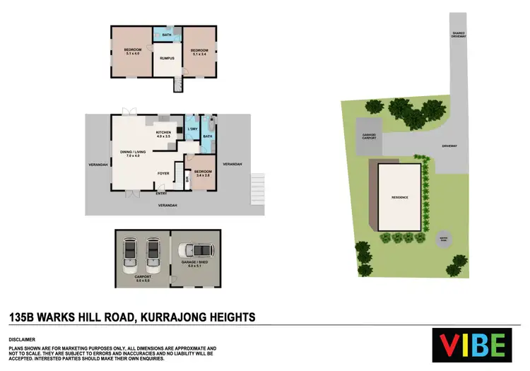 Floorplan of Homely house listing, 135b Warks Hill Road, Kurrajong Heights NSW 2758