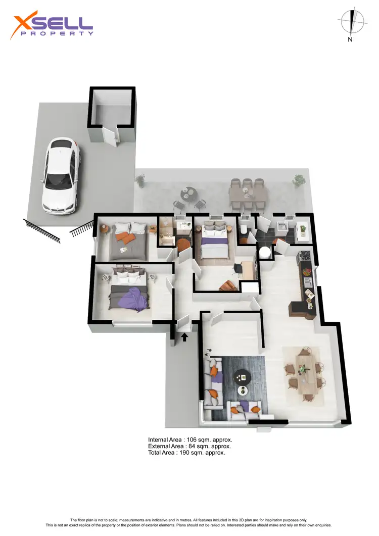 Floorplan of Homely house listing, 5 Inverell Avenue, North Plympton SA 5037