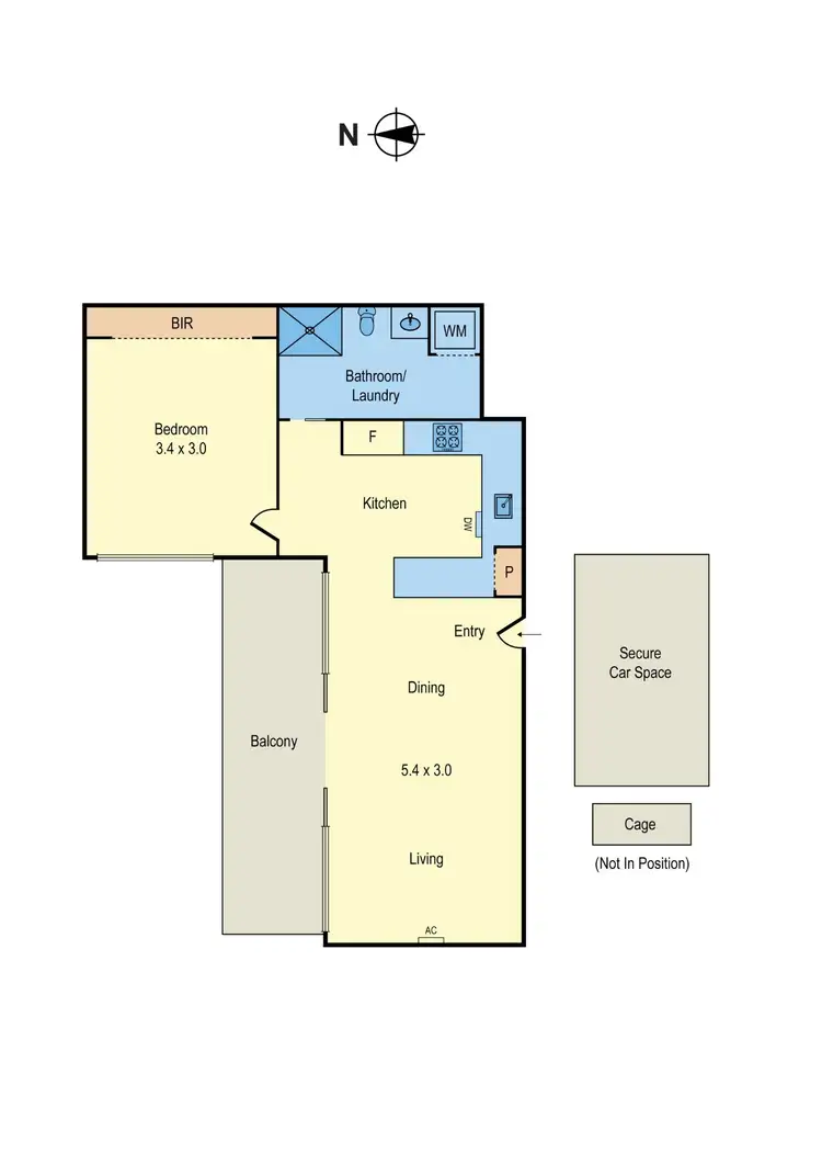 Floorplan of Homely apartment listing, 104/40 Mavho Street, Bentleigh VIC 3204