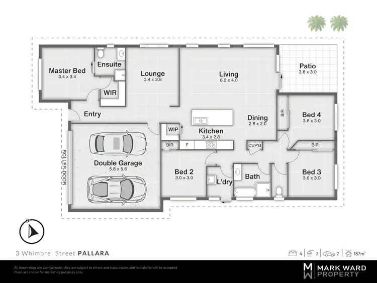 Floorplan of Homely house listing, 3 Whimbrel Street, Pallara QLD 4110