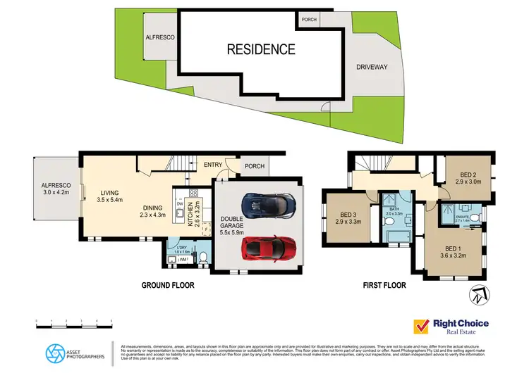 Floorplan of Homely semi-detached listing, 4 Jersey Avenue, Tullimbar NSW 2527