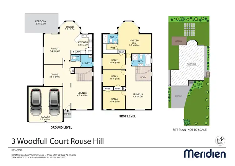 Floorplan of Homely house listing, 3 Woodfull Court, Rouse Hill NSW 2155