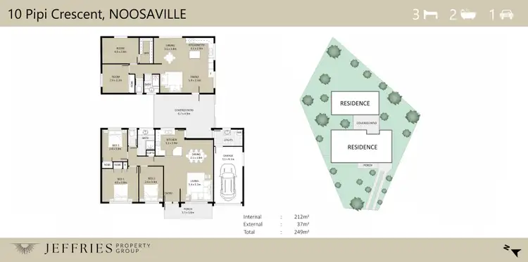 Floorplan of Homely house listing, 10 Pipi Crescent, Noosaville QLD 4566