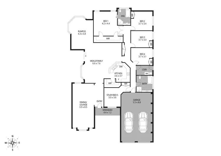 Floorplan of Homely house listing, 9 George Finey Close, Springwood NSW 2777