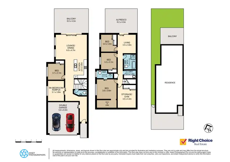 Floorplan of Homely semi-detached listing, 18A Foster Road, Flinders NSW 2529