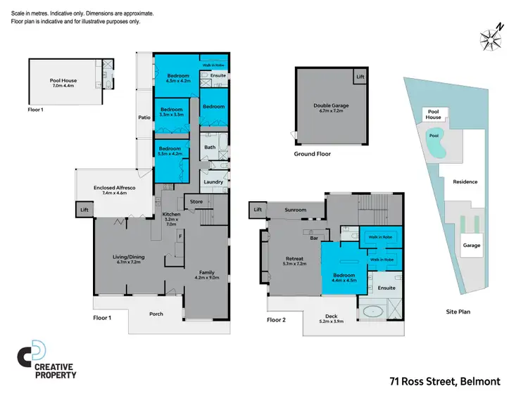 Floorplan of Homely house listing, 71 Ross Street, Belmont NSW 2280