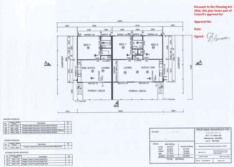 Floorplan of Homely land listing, 17 Alice Street, Silkstone QLD 4304