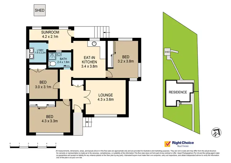 Floorplan of Homely house listing, 264 Flagstaff Road, Lake Heights NSW 2502