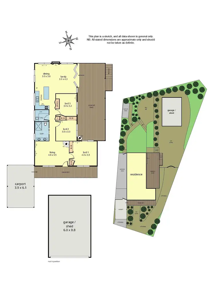 Floorplan of Homely house listing, 21 George Street, Mount Evelyn VIC 3796