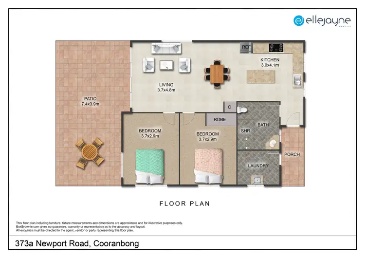 Floorplan of Homely house listing, 373A Newport Road, Cooranbong NSW 2265