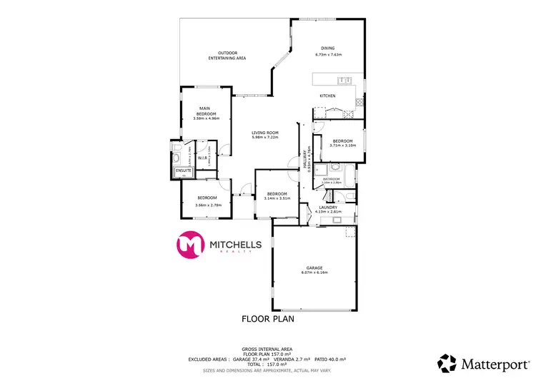 Floorplan of Homely house listing, 27 Cromdale Circuit, Kawungan QLD 4655