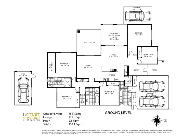 Floorplan of Homely house listing, 67 Webcke Crescent, Kleinton QLD 4352