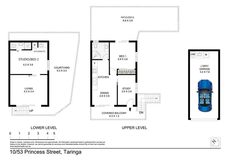 Floorplan of Homely apartment listing, 10/53 Princess Street, Taringa QLD 4068