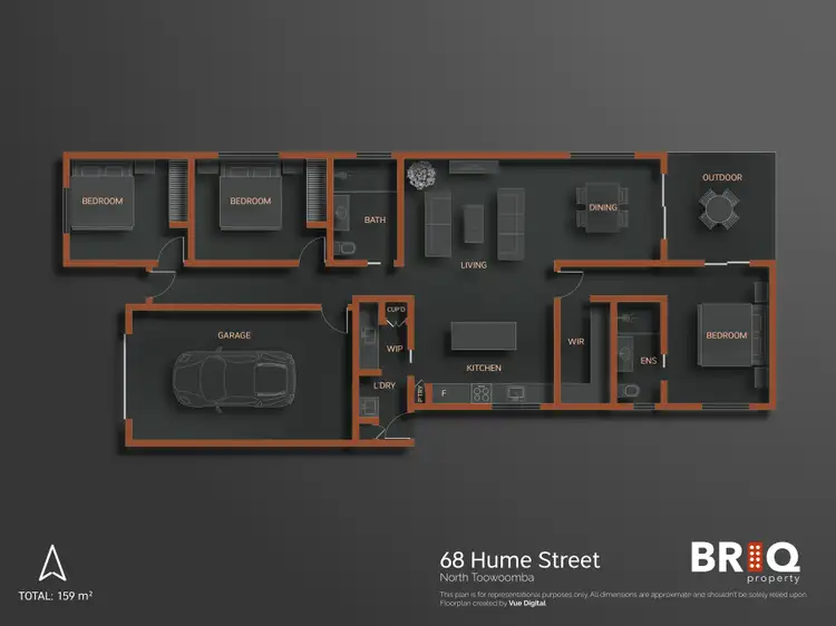 Floorplan of Homely house listing, 68 Hume Street, North Toowoomba QLD 4350