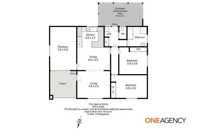 Floorplan of Homely house listing, 35 Barnard Crescent, Shorewell Park TAS 7320