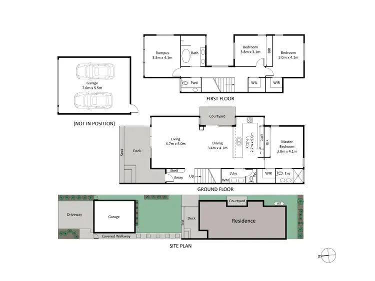 Floorplan of Homely house listing, 212B Thacker Street, Ocean Grove VIC 3226