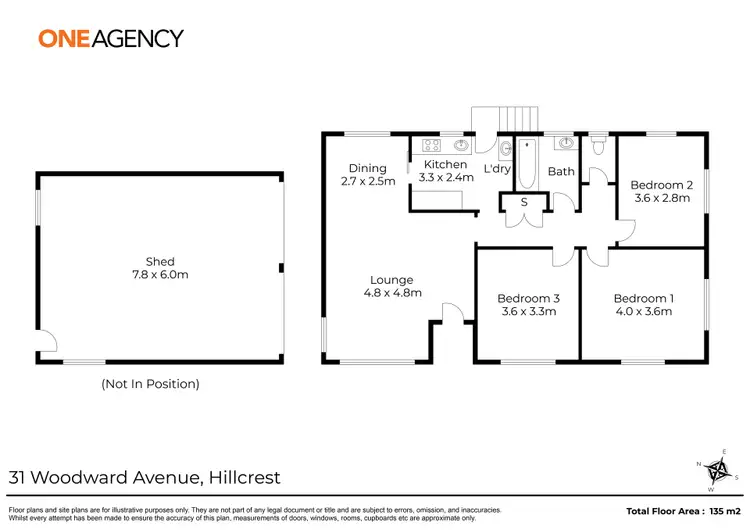 Floorplan of Homely house listing, 31 Woodward Avenue, Hillcrest TAS 7320
