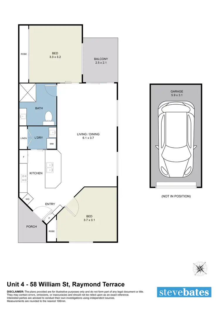 Floorplan of Homely retirement listing, 4/58 William Street, Raymond Terrace NSW 2324