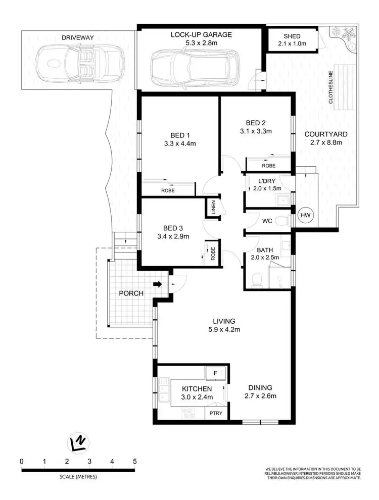 Floorplan of Homely house listing, 1/51-53 Mimosa Street, Bexley NSW 2207