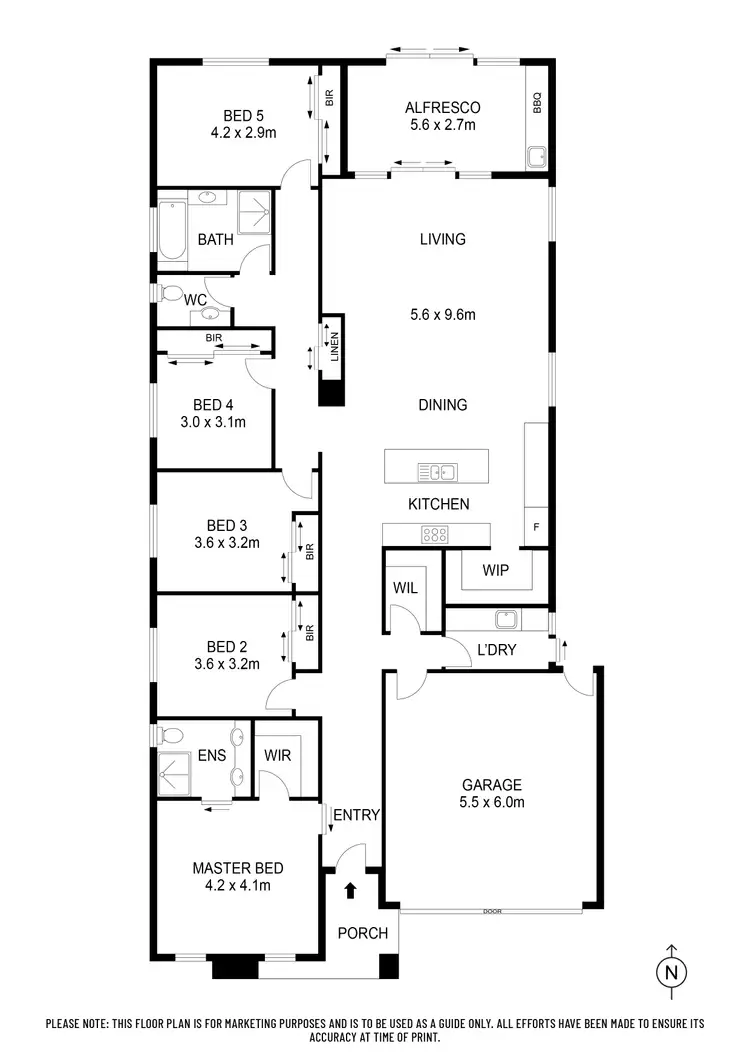 Floorplan of Homely house listing, 4 Palermo Street, Greenvale VIC 3059