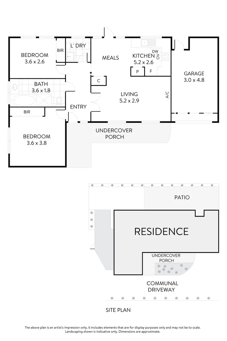Floorplan of Homely unit listing, 2/10 Scotia Street, Moonee Ponds VIC 3039