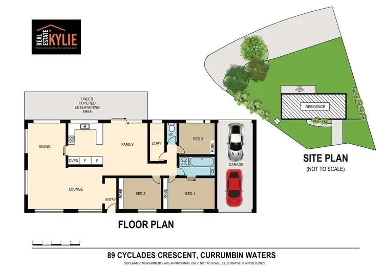 Floorplan of Homely house listing, 89 Cyclades Crescent, Currumbin Waters QLD 4223