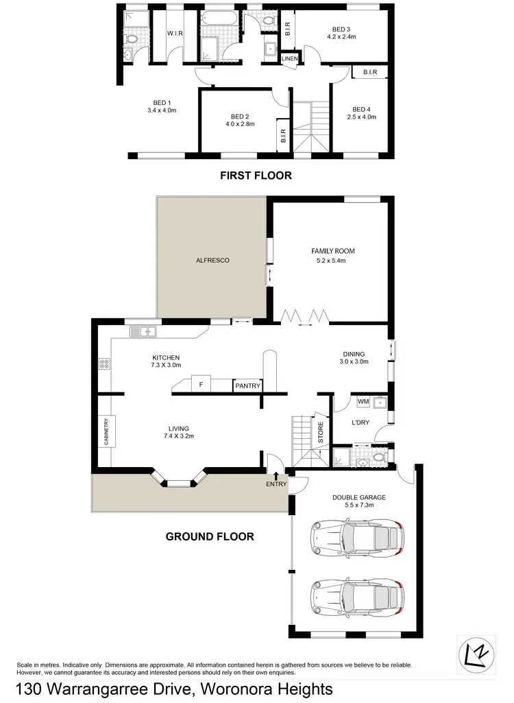 Floorplan of Homely house listing, 130 Warrangarree Drive, Woronora Heights NSW 2233