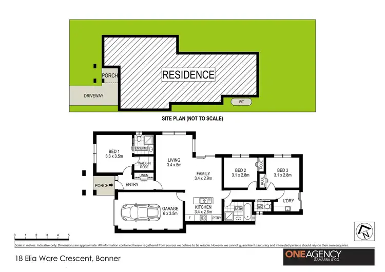 Floorplan of Homely house listing, 18 Elia Ware Crescent, Bonner ACT 2914