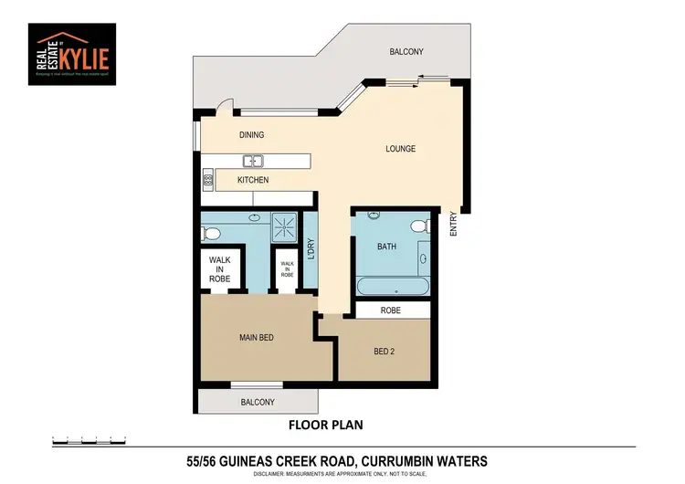 Floorplan of Homely unit listing, 55/56 Guineas Creek Road, Currumbin Waters QLD 4223