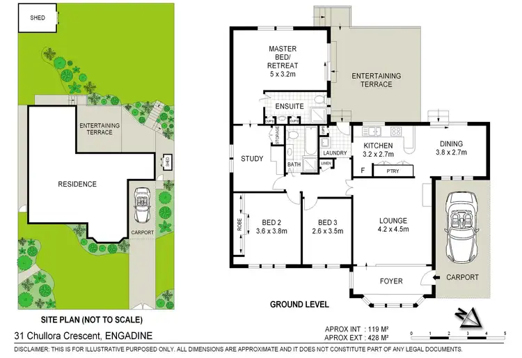 Floorplan of Homely house listing, 31 Chullora Crescent, Engadine NSW 2233
