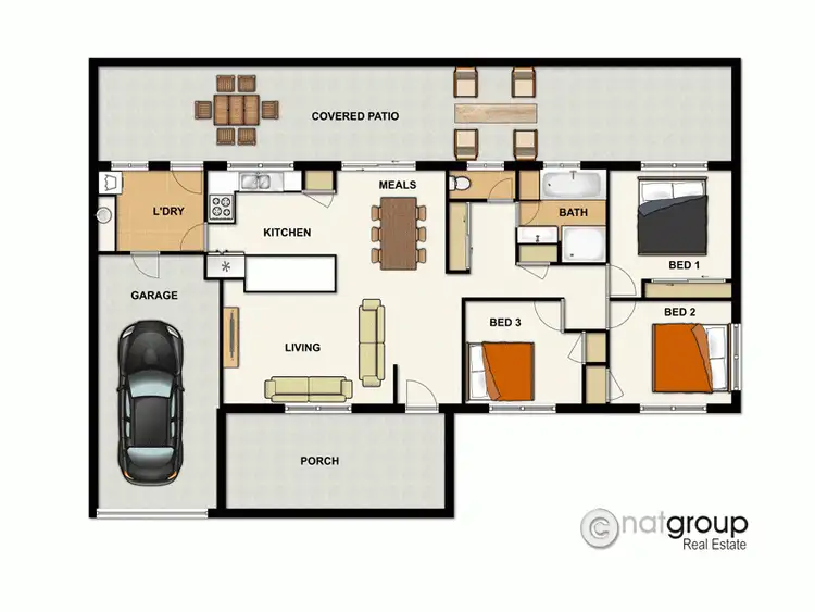 Floorplan of Homely house listing, 13 Stringybark Street, Regents Park QLD 4118