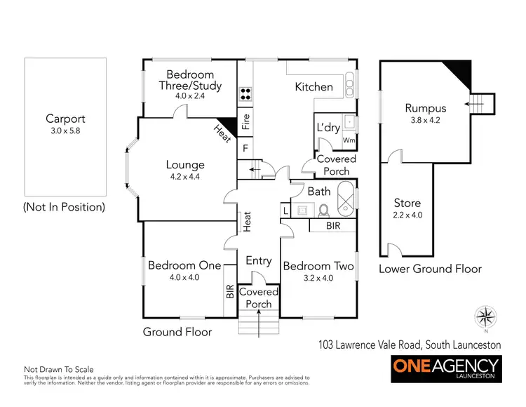 Floorplan of Homely house listing, 103 Lawrence Vale Road, South Launceston TAS 7249