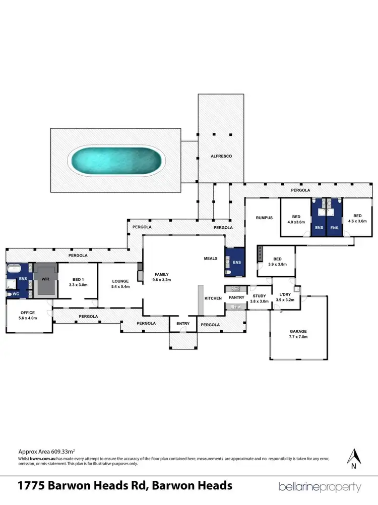 Floorplan of Homely rural property listing, 1775 Barwon Heads Road, Barwon Heads VIC 3227