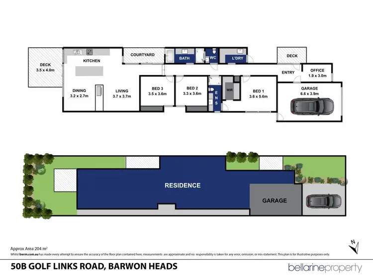 Floorplan of Homely house listing, 50B Golf Links Road, Barwon Heads VIC 3227