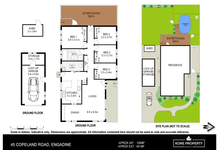 Floorplan of Homely house listing, 45 Copeland Road, Engadine NSW 2233