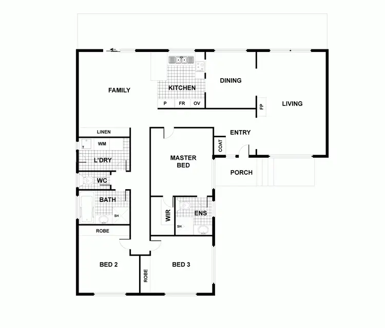 Floorplan of Homely house listing, 94 Maltby Circuit, Wanniassa ACT 2903