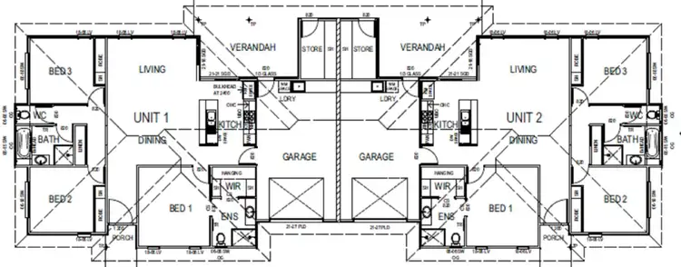 Floorplan of Homely unit listing, 14 - 24 Cnr Ross & Hoffman Street, Burrum Heads QLD 4659